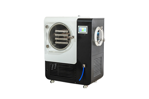 中試型圓倉(cāng)方管硅油加熱原位凍干機(jī)SCIENTZ-50YG/A